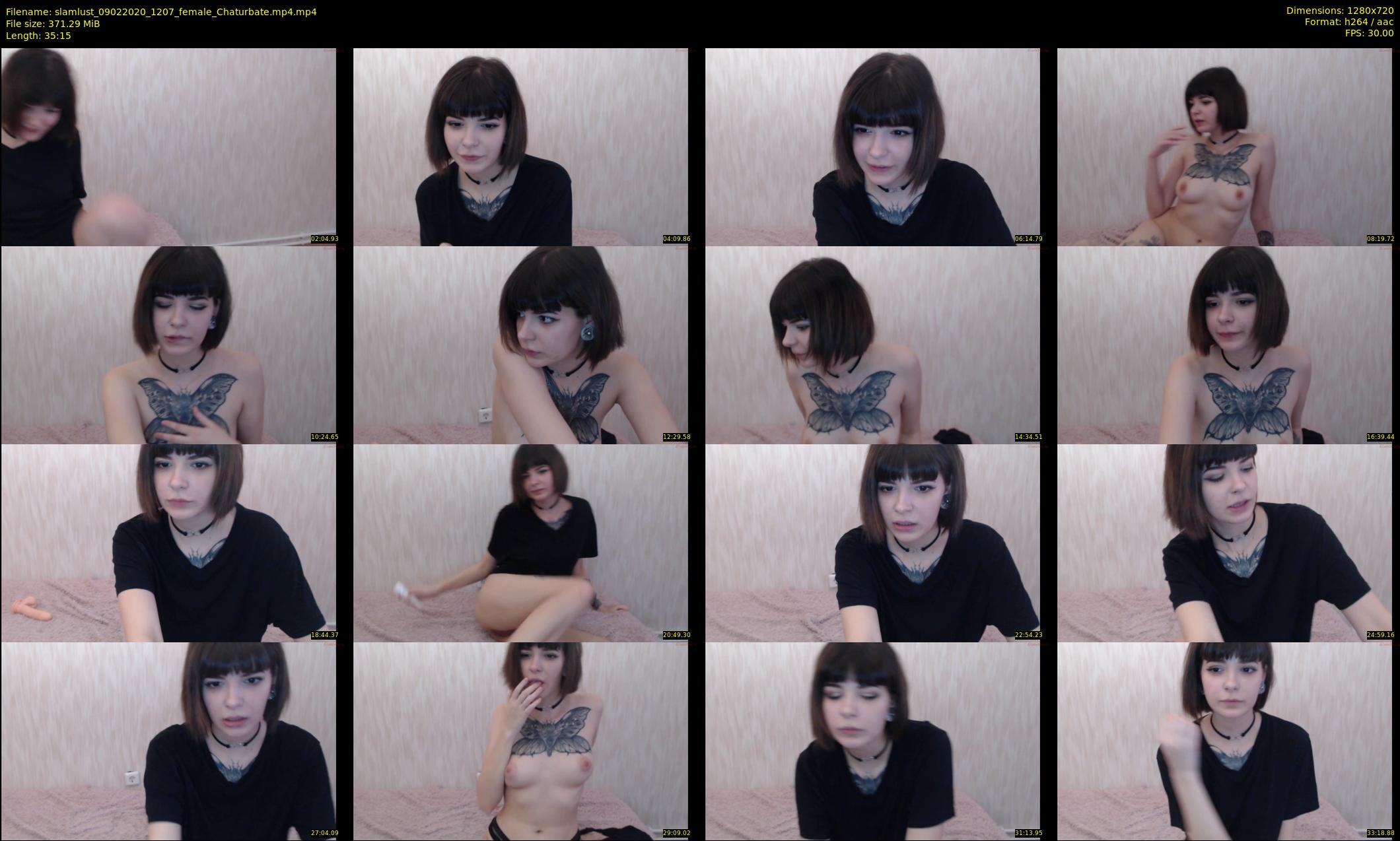 slamlust — 36 minute Chaturbate couple cam show recording, 720p, Feb 9, 2020