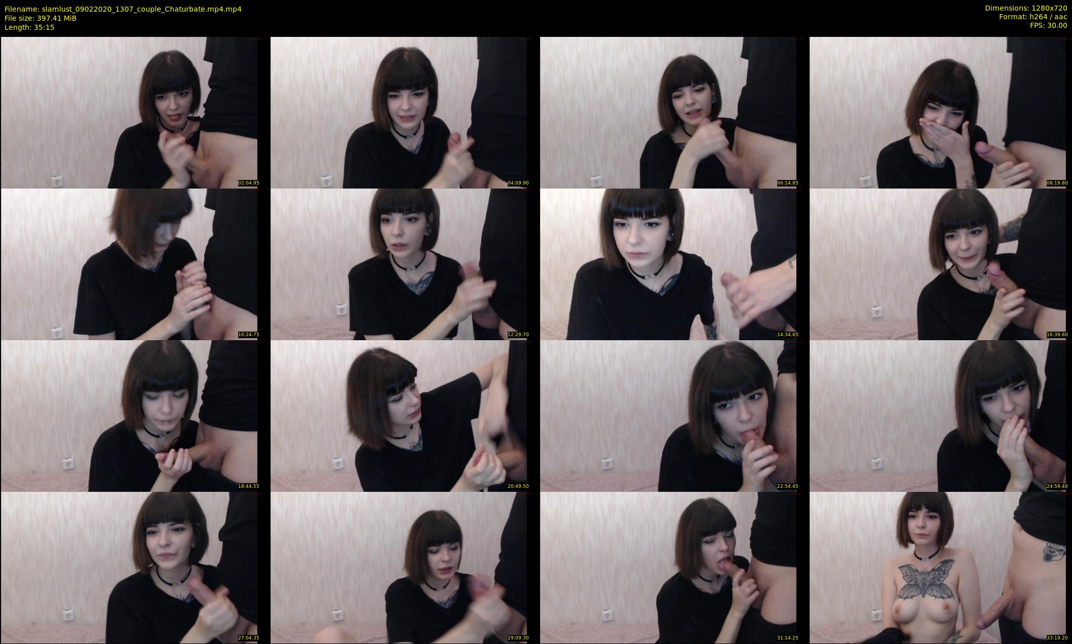 slamlust — 36 minute Chaturbate couple cam show recording, 720p, Feb 9, 2020