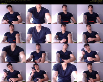 spartacozz — 24 minute Chaturbate male cam show recording, 720p, Feb 9, 2020