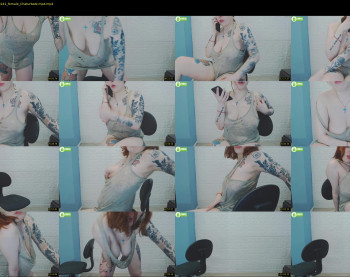 temptingfox — 70 minute Chaturbate female cam show recording, 720p, Feb 10, 2020