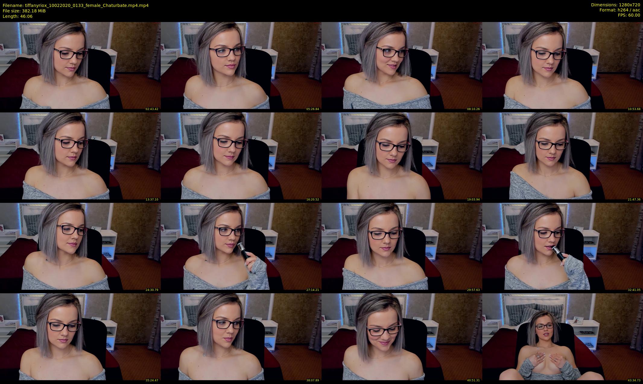 tiffanyriox — 47 minute Chaturbate female cam show recording, 720p, Feb 10, 2020
