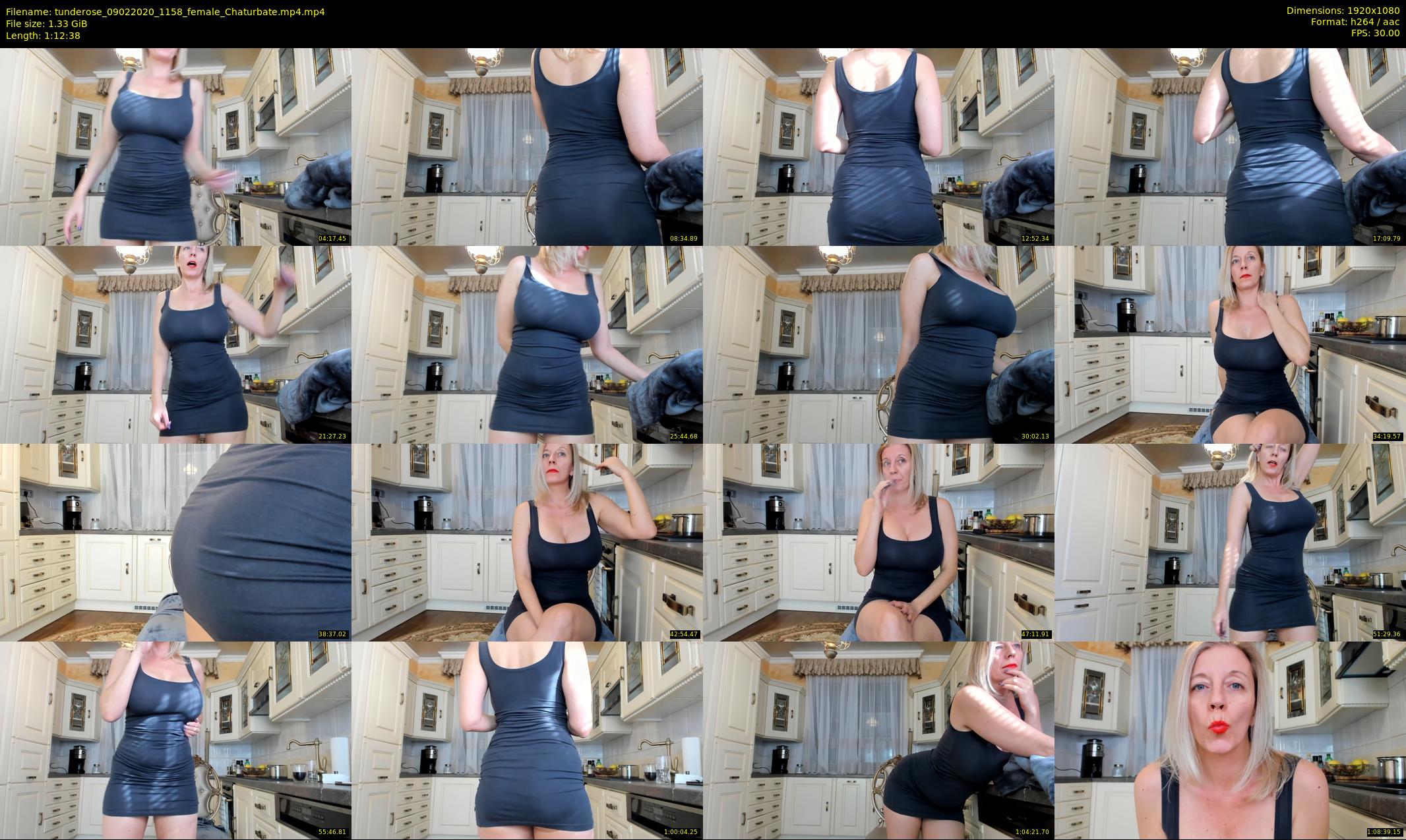 tunderose — 73 minute Chaturbate female cam show recording, 1080p, Feb 9, 2020
