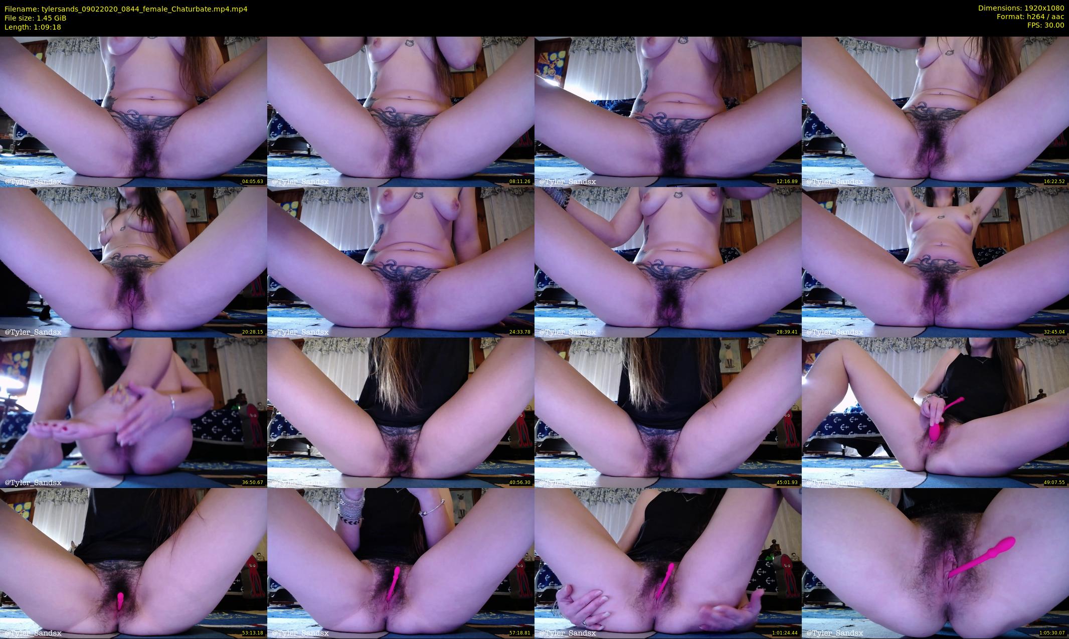 tylersands — 70 minute Chaturbate female cam show recording, 1080p, Feb 9, 2020