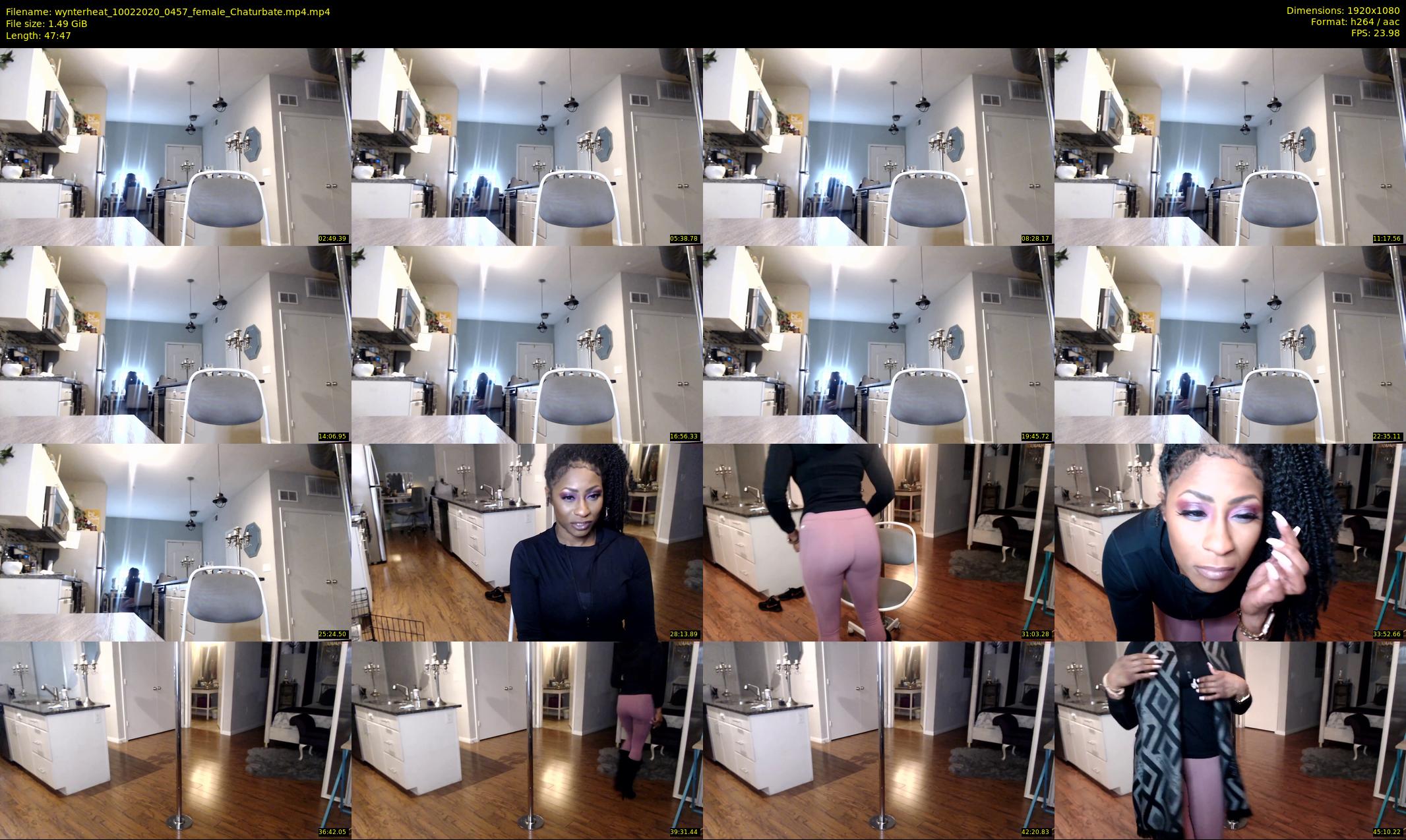 wynterheat — 48 minute Chaturbate female cam show recording, 1080p, Feb 10, 2020