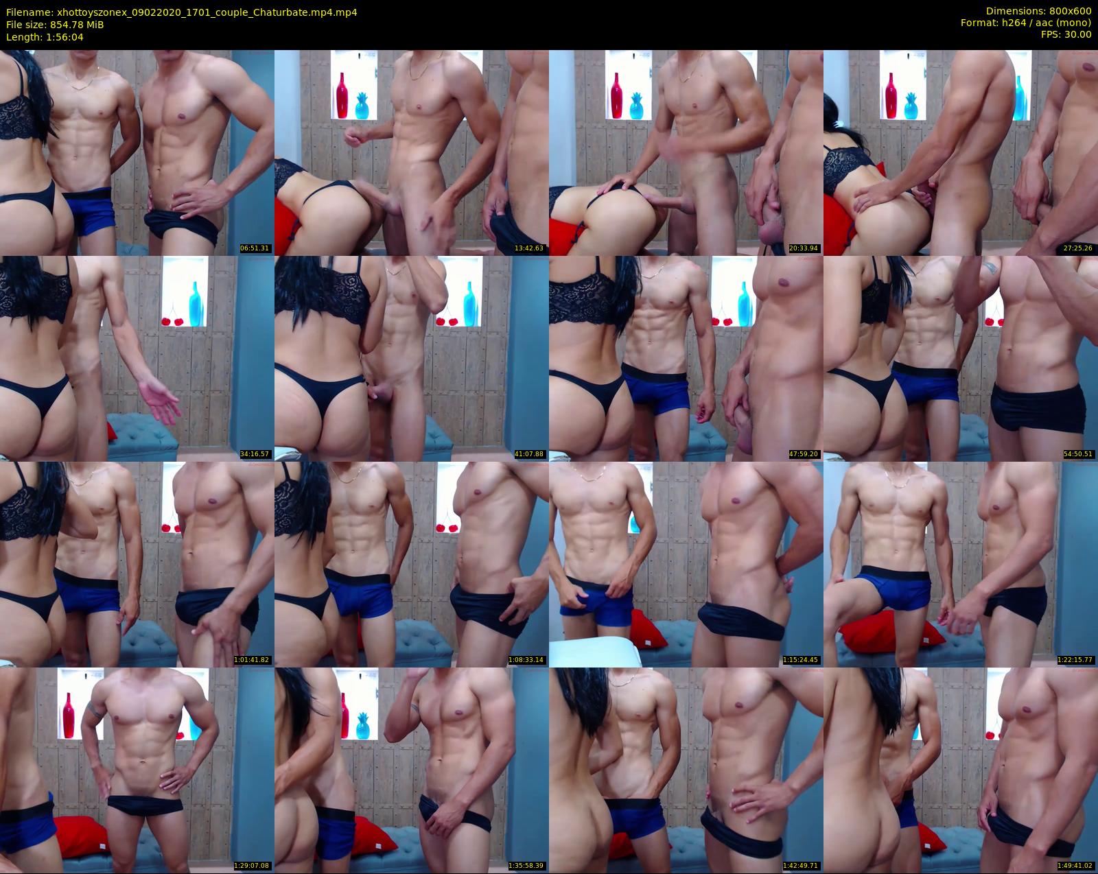 xhottoyszonex — 117 minute Chaturbate couple cam show recording, 480p, Feb 9, 2020