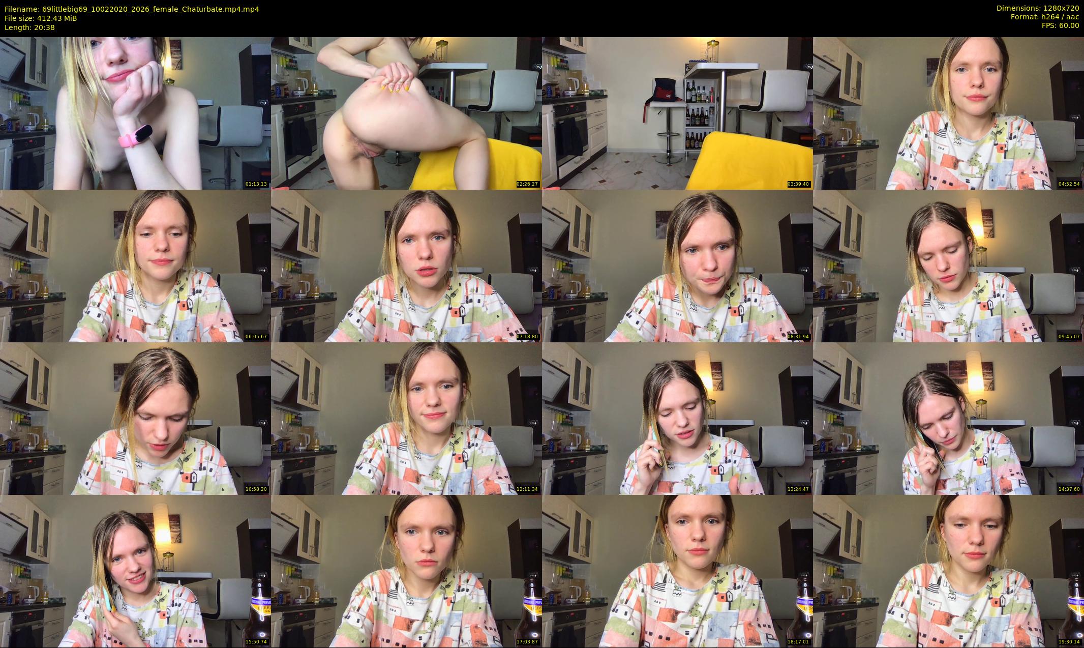 69littlebig69 — 21 minute Chaturbate couple cam show recording, 720p, Feb 10, 2020