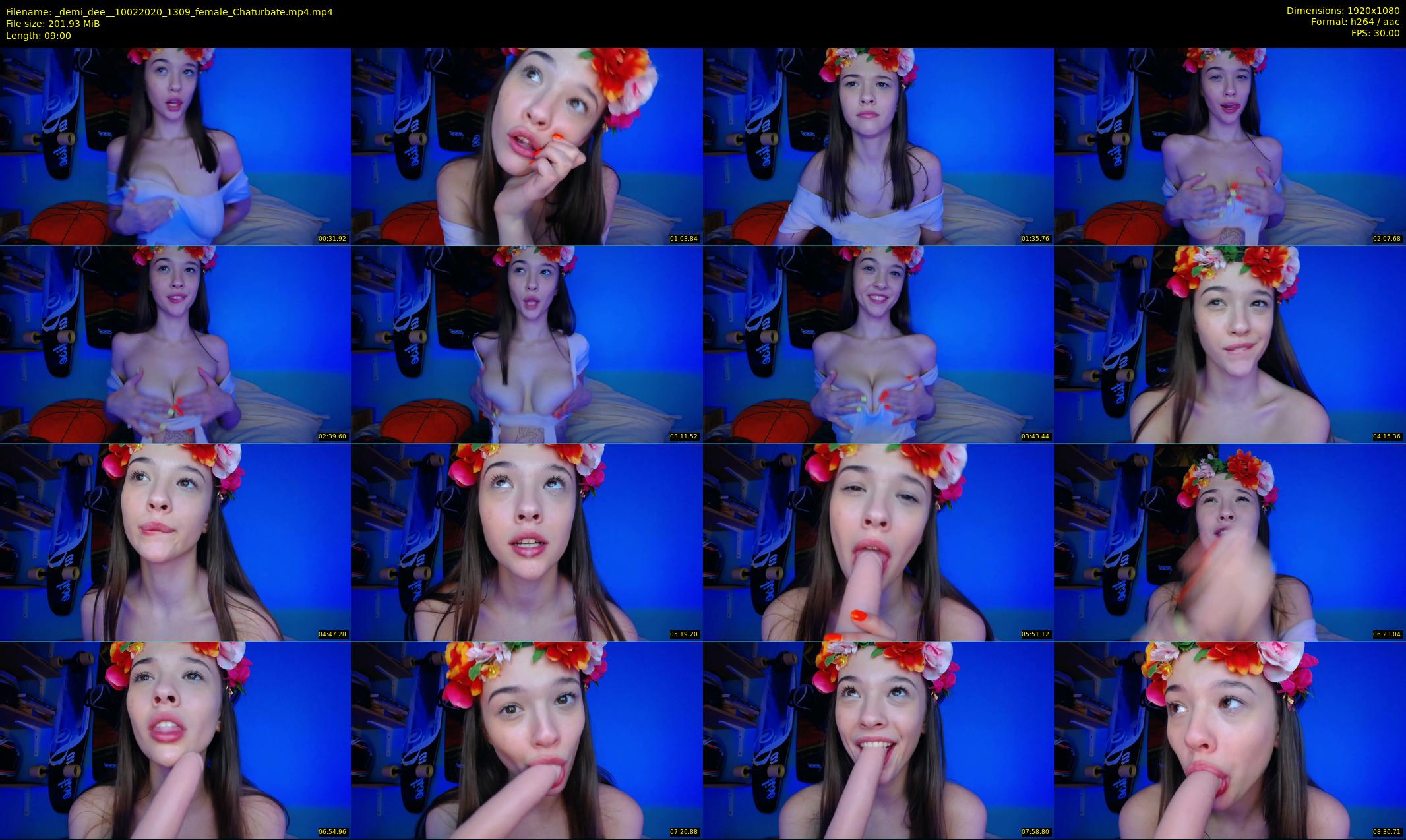 _demi_dee_ — 9 minute Chaturbate female cam show recording, 1080p, Feb 10, 2020