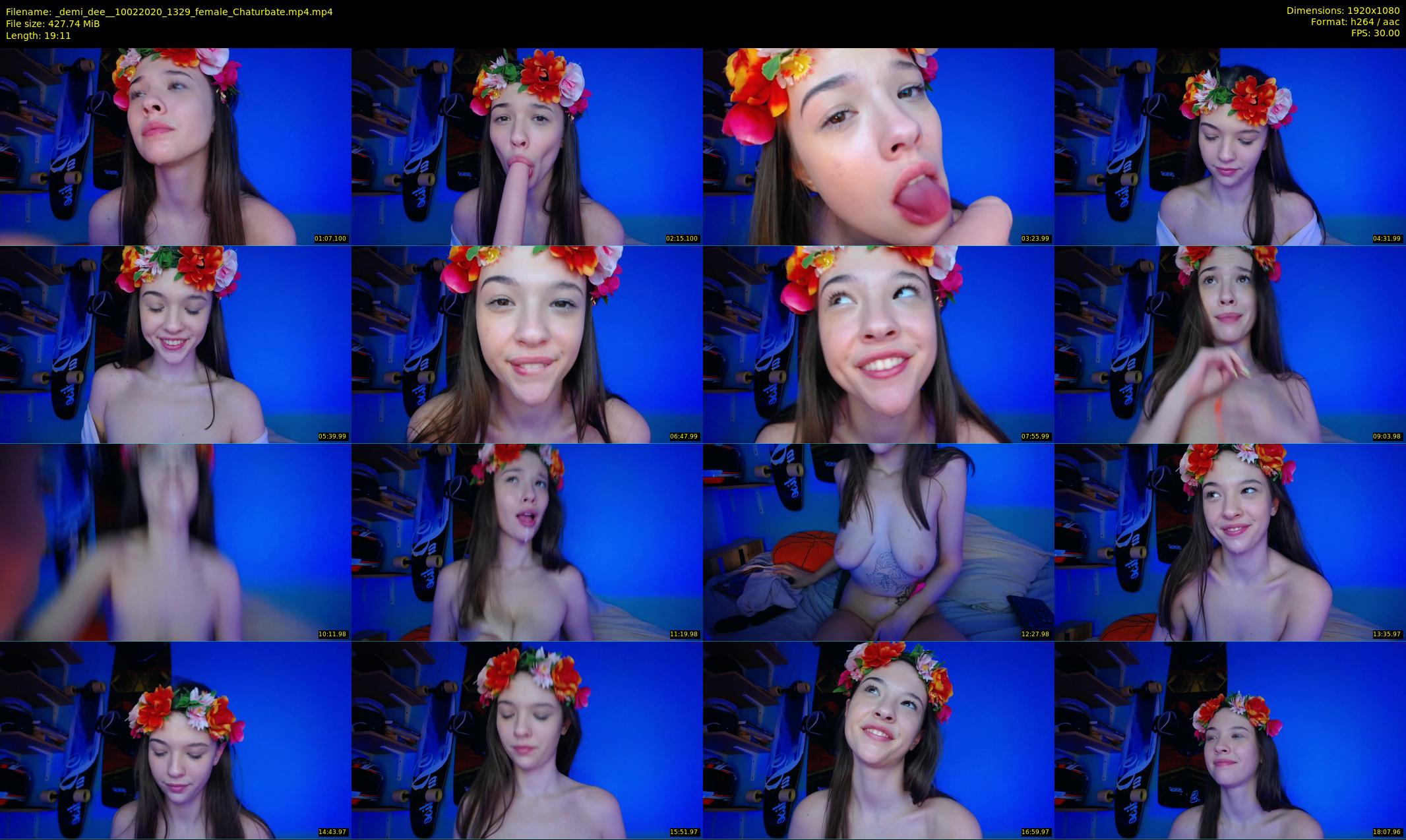 _demi_dee_ — 20 minute Chaturbate female cam show recording, 1080p, Feb 10, 2020