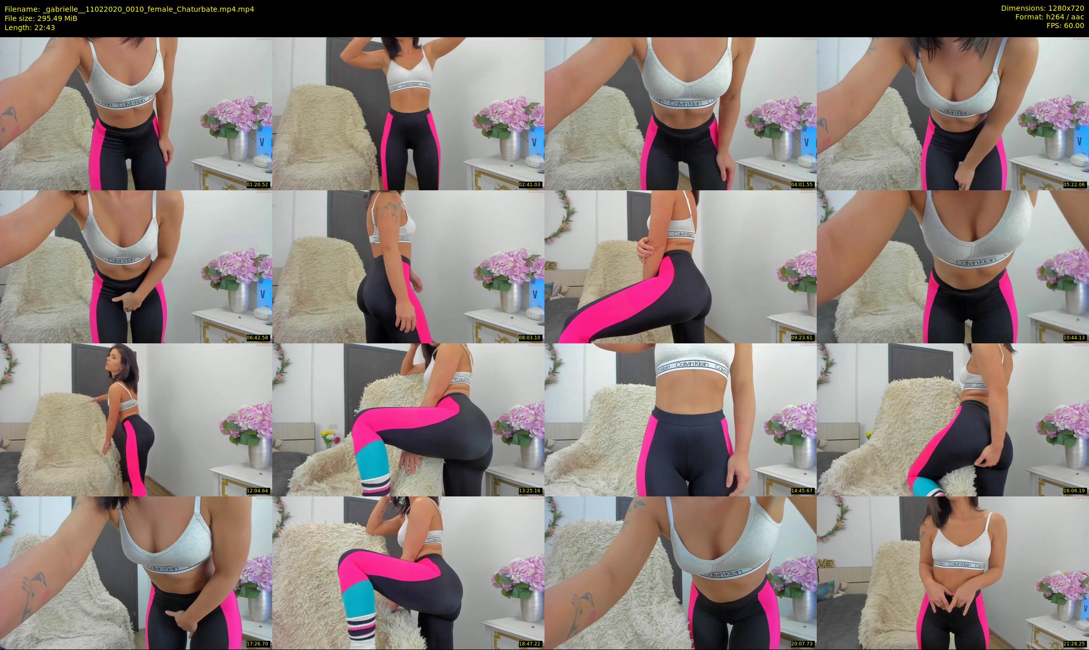 _gabrielle_ — 23 minute Chaturbate female cam show recording, 720p, Feb 11, 2020