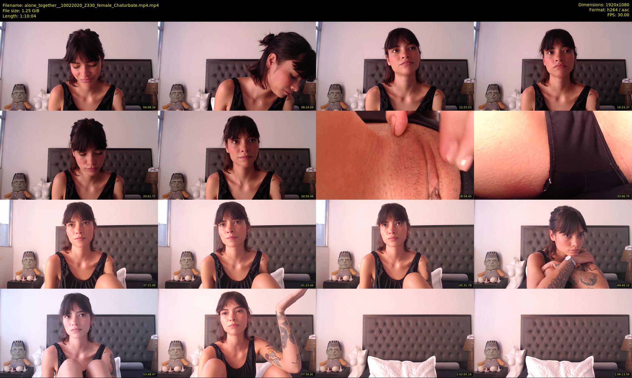 alone_together_ — 71 minute Chaturbate female cam show recording, 1080p, Feb 10, 2020