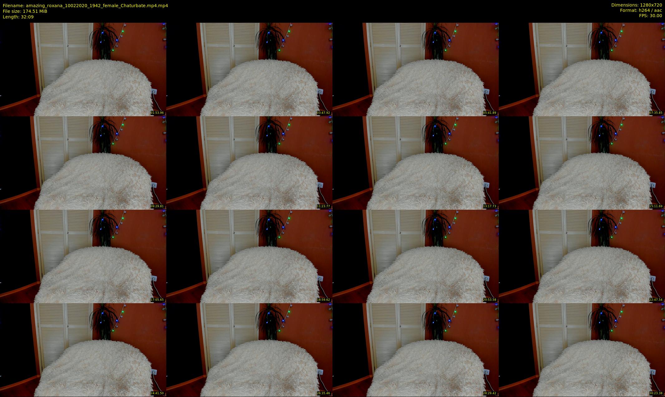 amazing_roxana — 33 minute Chaturbate female cam show recording, 720p, Feb 10, 2020