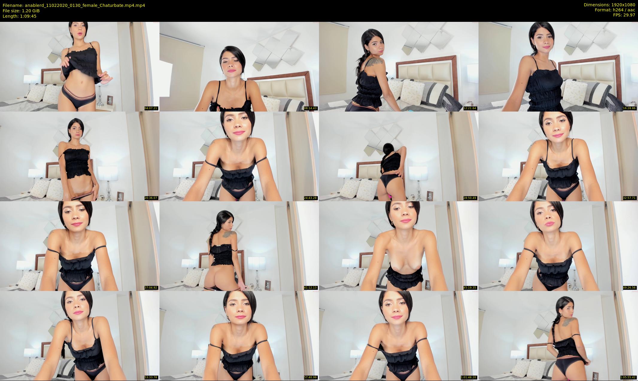 anablerd — 70 minute Chaturbate female cam show recording, 1080p, Feb 11, 2020