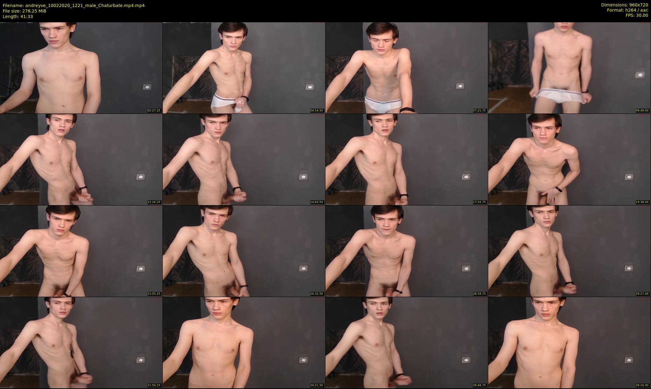 andreyve — 42 minute Chaturbate male cam show recording, 720p, Feb 10, 2020
