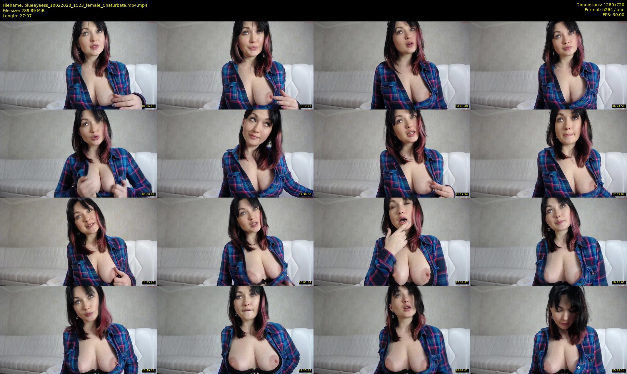 blueeyeess — 28 minute Chaturbate female cam show recording, 720p, Feb 10, 2020