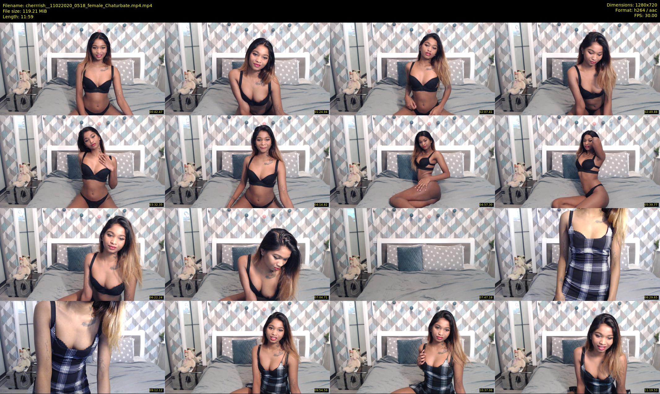 cherrrish_ — 12 minute Chaturbate female cam show recording, 720p, Feb 11, 2020