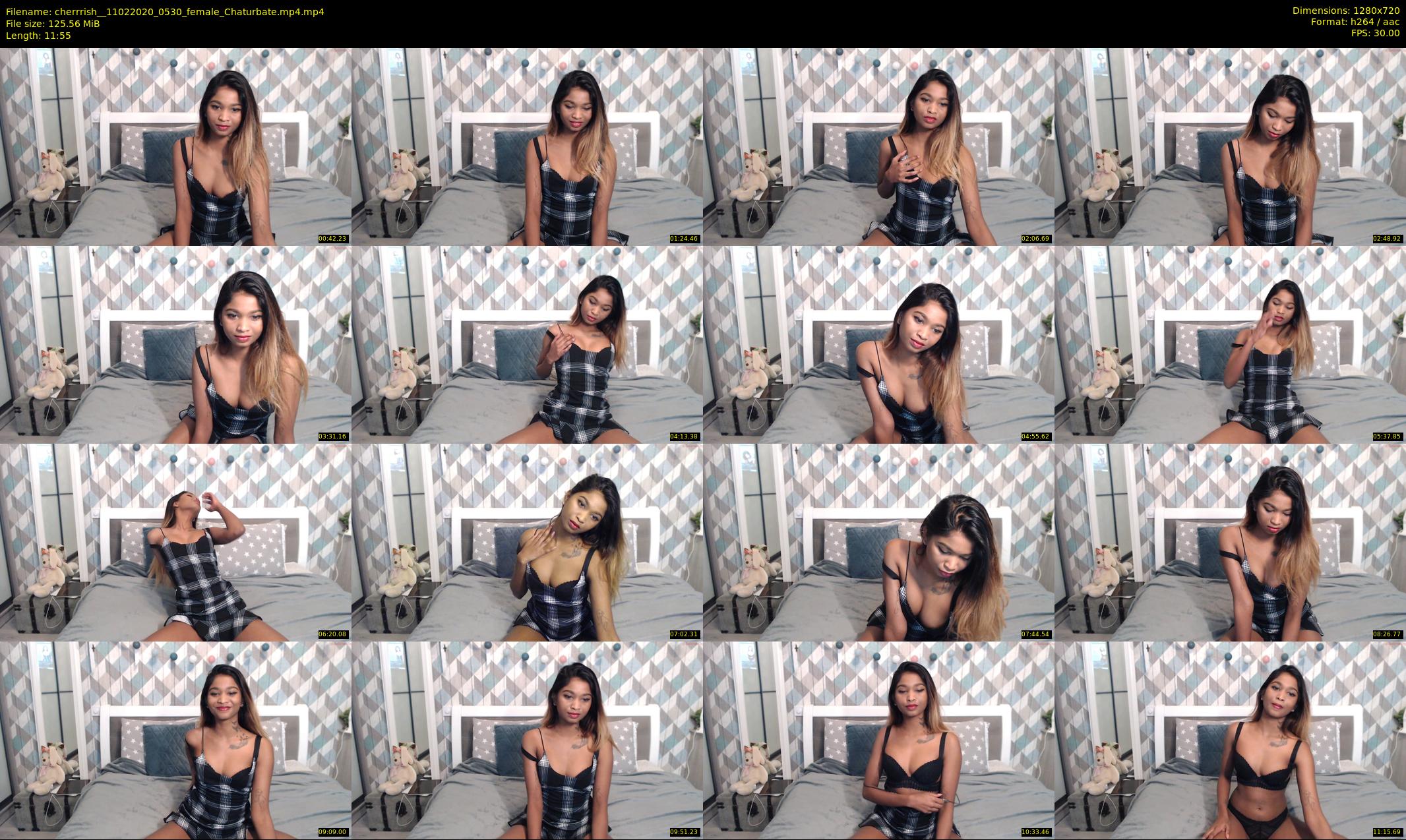 cherrrish_ — 12 minute Chaturbate female cam show recording, 720p, Feb 11, 2020