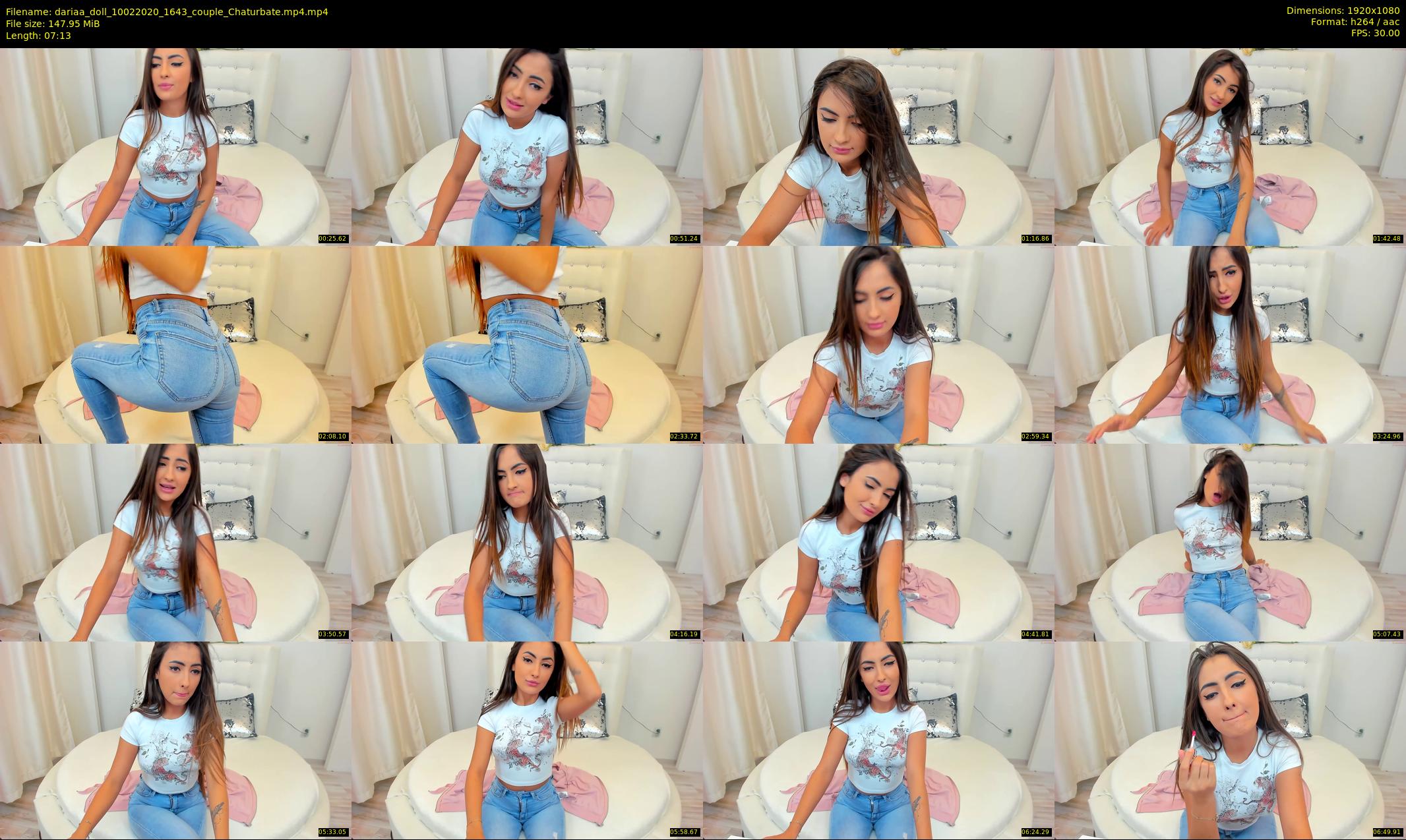 dariaa_doll — 8 minute Chaturbate female cam show recording, 1080p, Feb 10, 2020