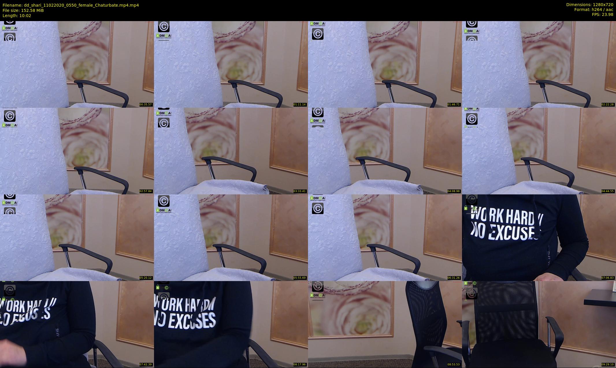 dd_shari — 11 minute Chaturbate female cam show recording, 720p, Feb 11, 2020