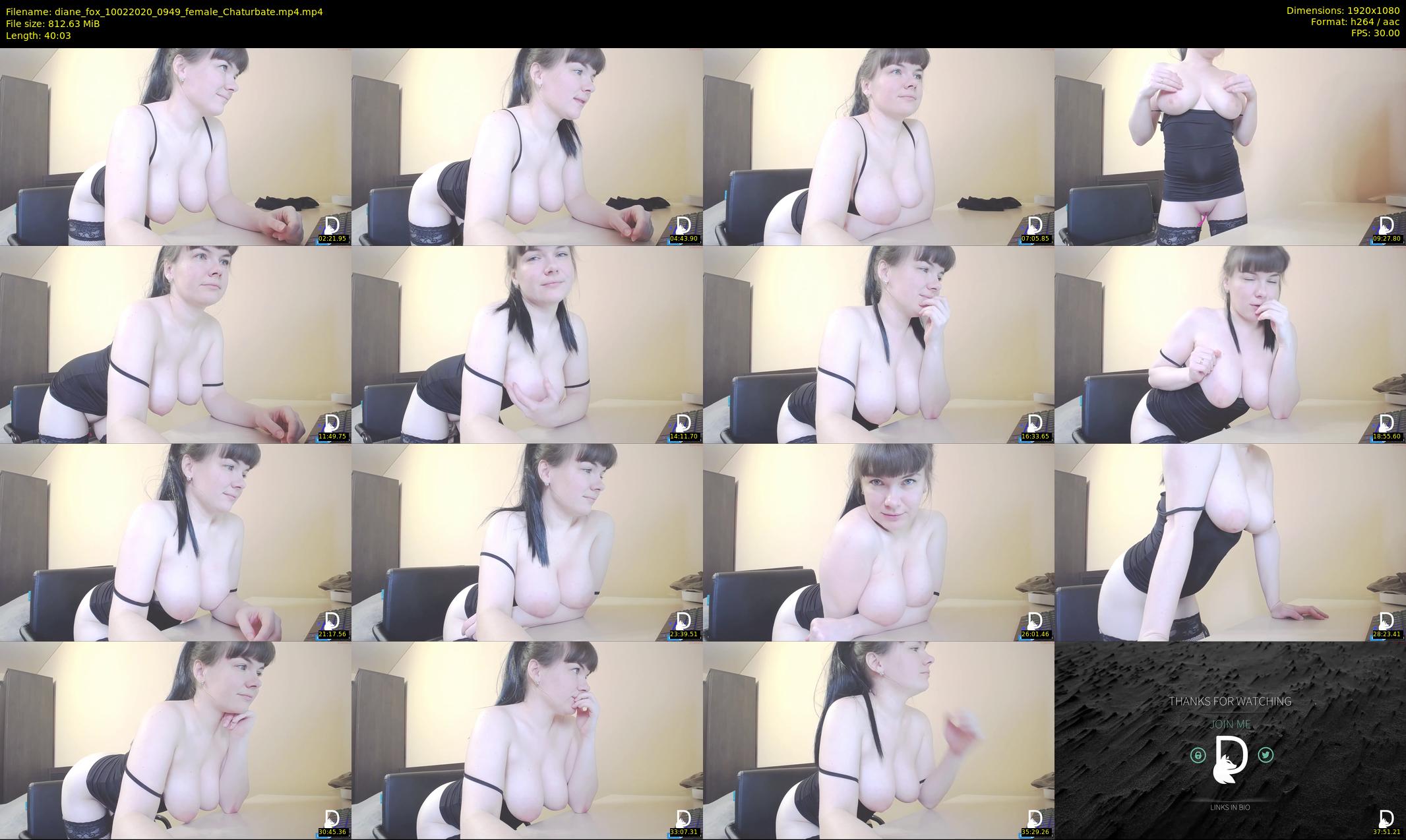 diane_fox — 41 minute Chaturbate female cam show recording, 1080p, Feb 10, 2020