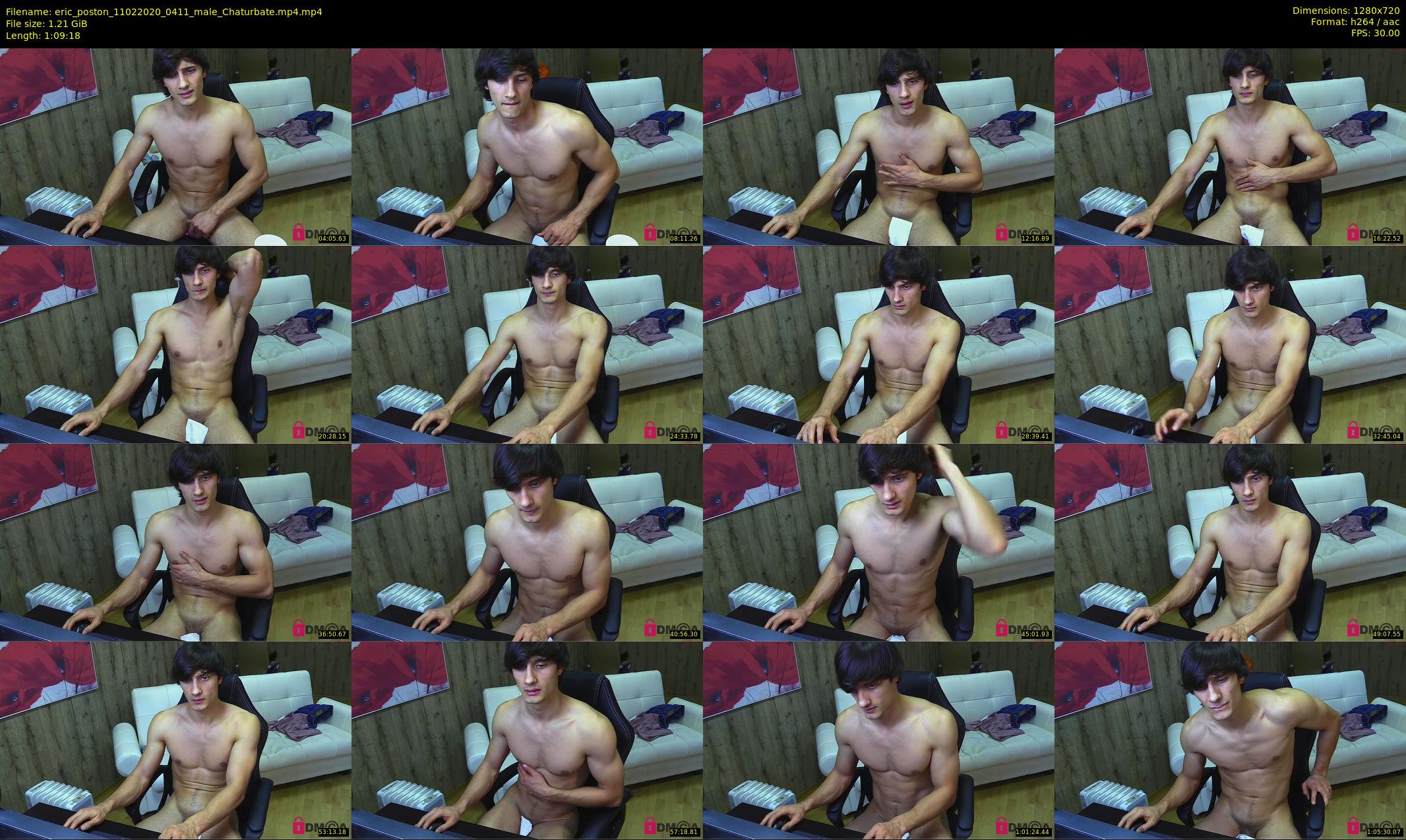 eric_poston — 70 minute Chaturbate male cam show recording, 720p, Feb 11, 2020