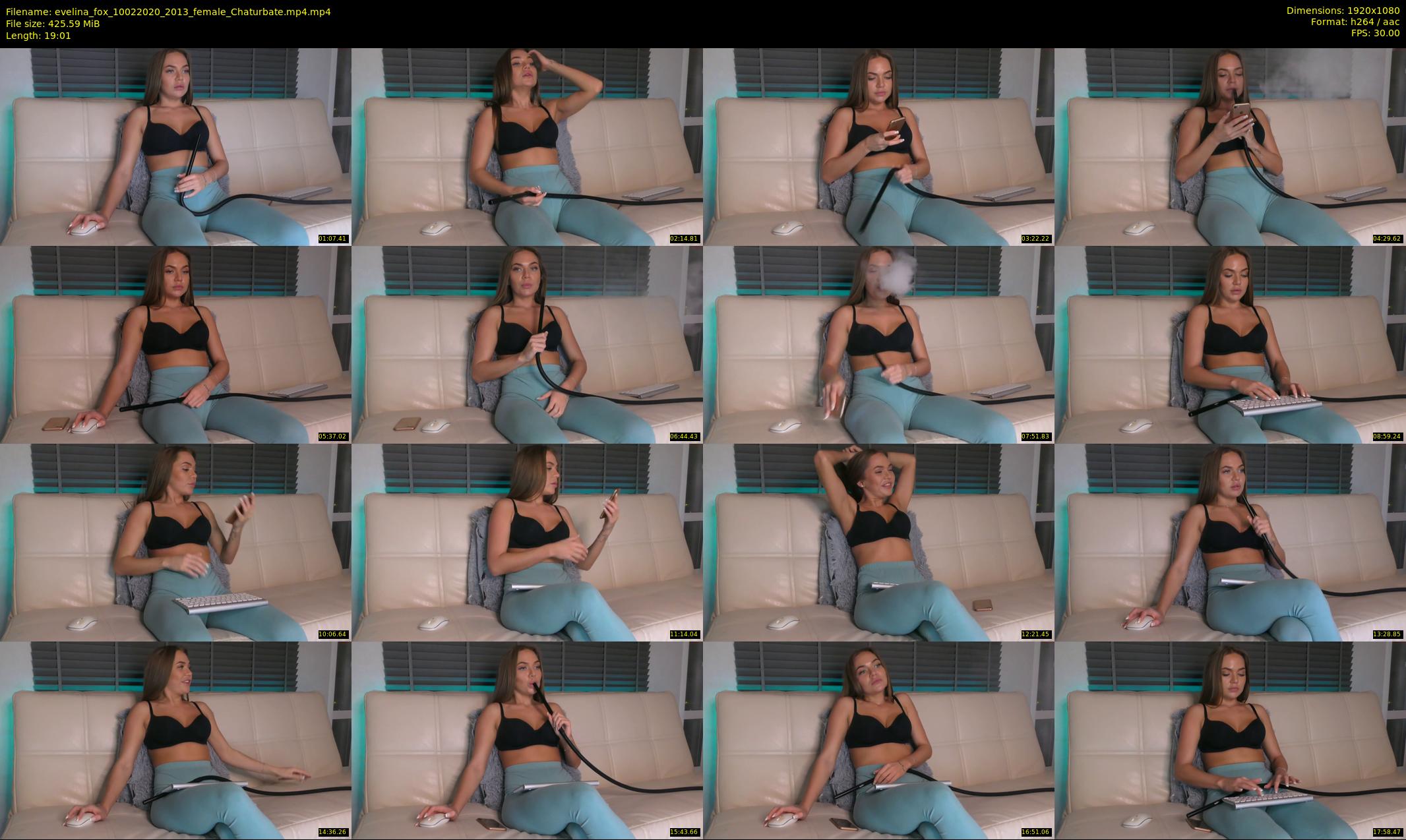 evelina_fox — 20 minute Chaturbate female cam show recording, 1080p, Feb 10, 2020