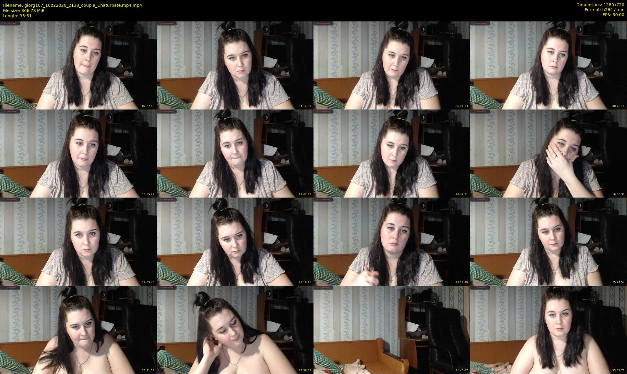 giorg107 — 36 minute Chaturbate couple cam show recording, 720p, Feb 10, 2020