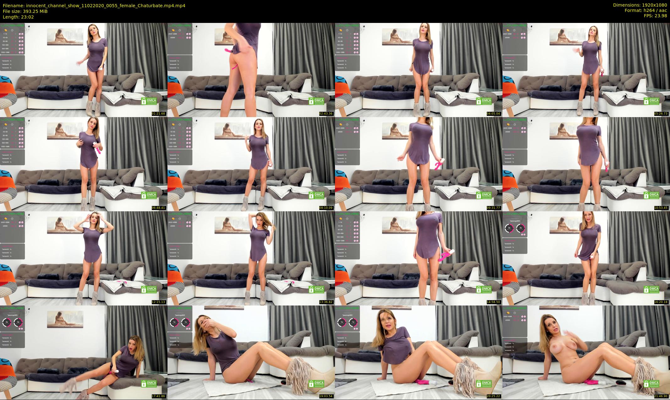 innocent_channel_show — 24 minute Chaturbate female cam show recording, 1080p, Feb 11, 2020