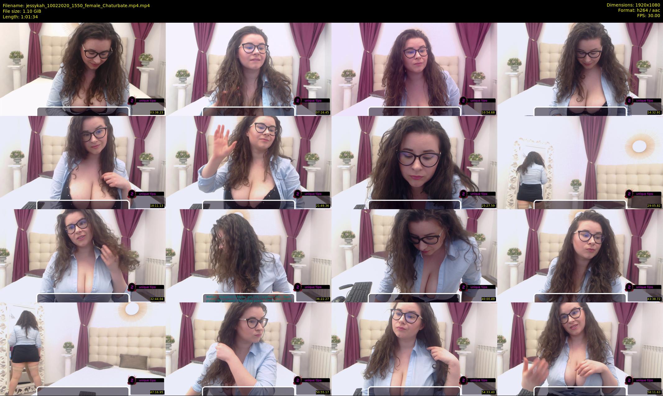 jessykah — 62 minute Chaturbate female cam show recording, 1080p, Feb 10, 2020