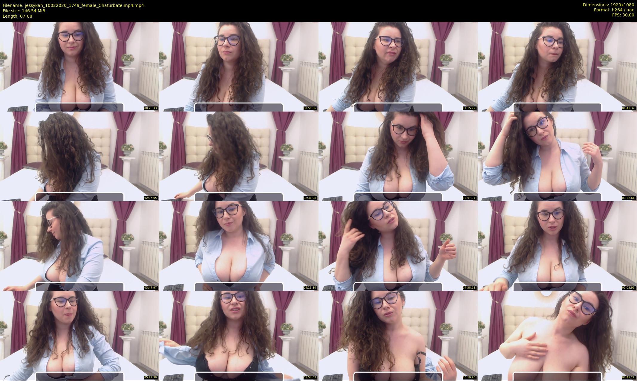 jessykah — 8 minute Chaturbate female cam show recording, 1080p, Feb 10, 2020