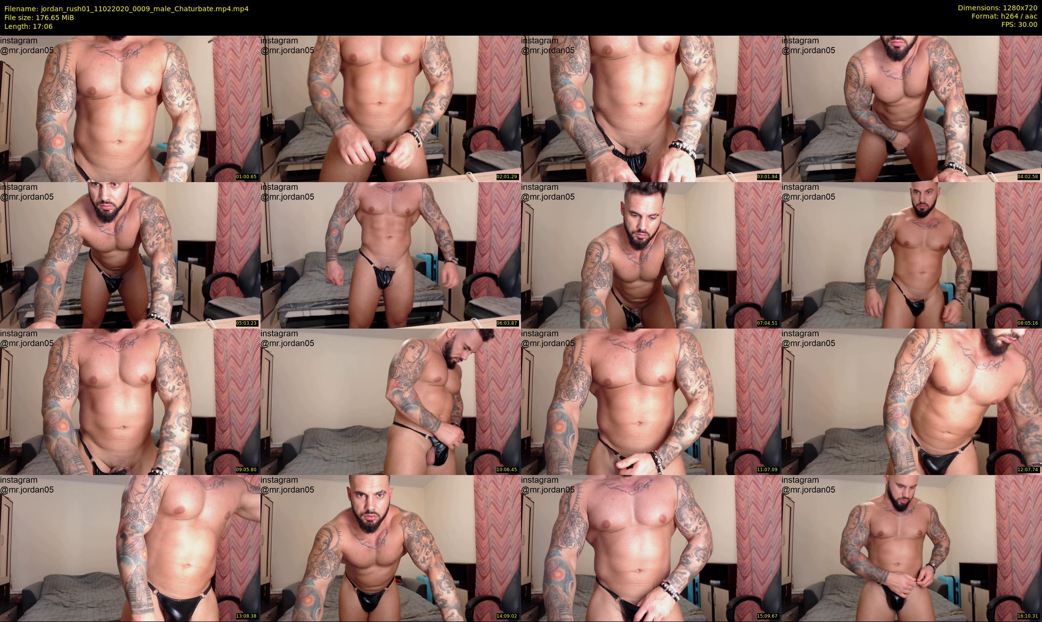 jordan_rush01 — 18 minute Chaturbate male cam show recording, 720p, Feb 11, 2020