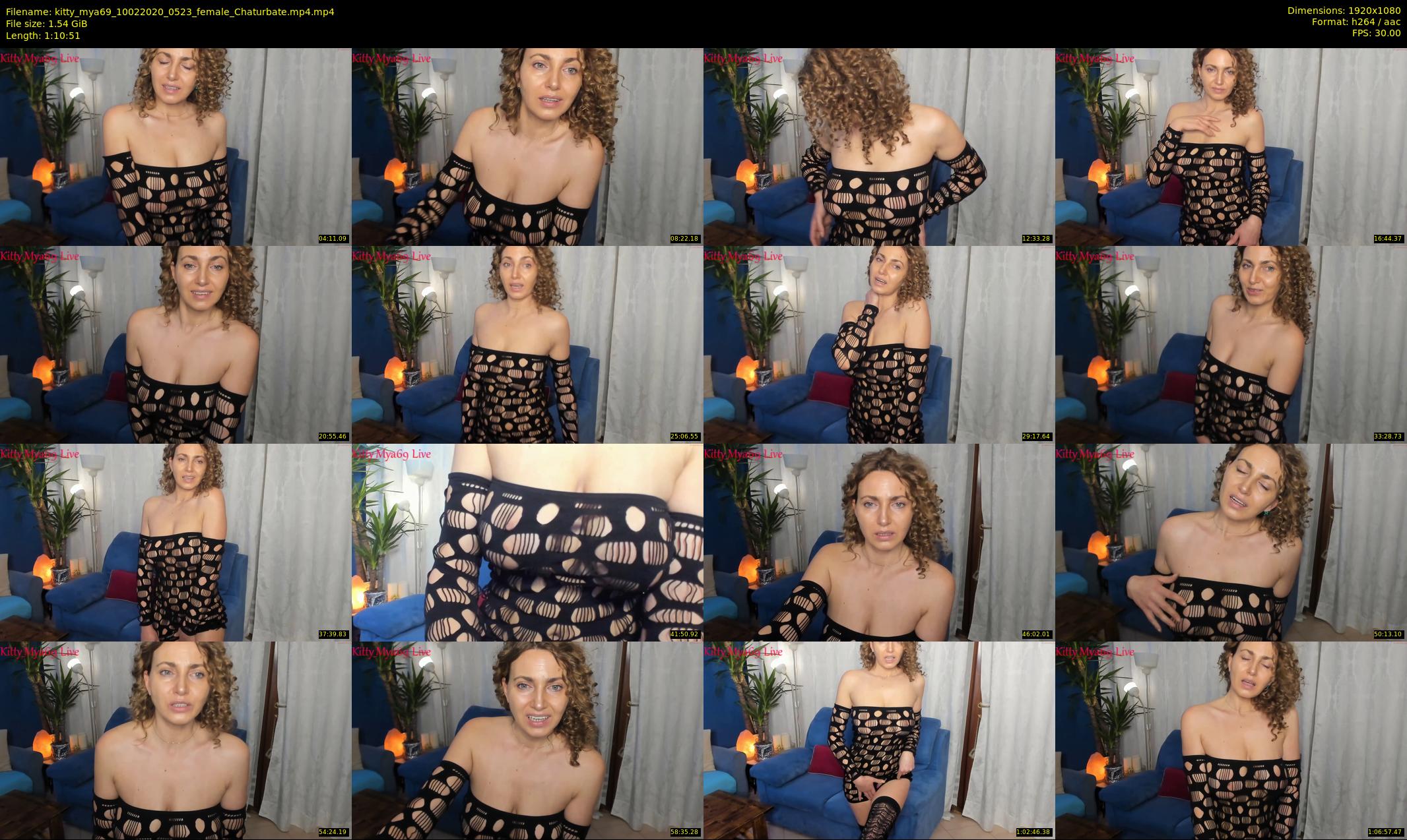 kitty_mya69 — 71 minute Chaturbate female cam show recording, 1080p, Feb 10, 2020