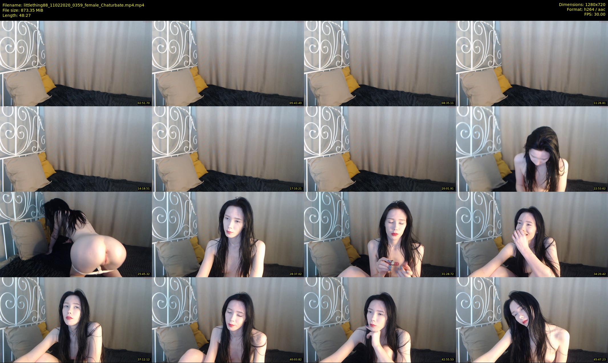 littlething88 — 49 minute Chaturbate female cam show recording, 720p, Feb 11, 2020