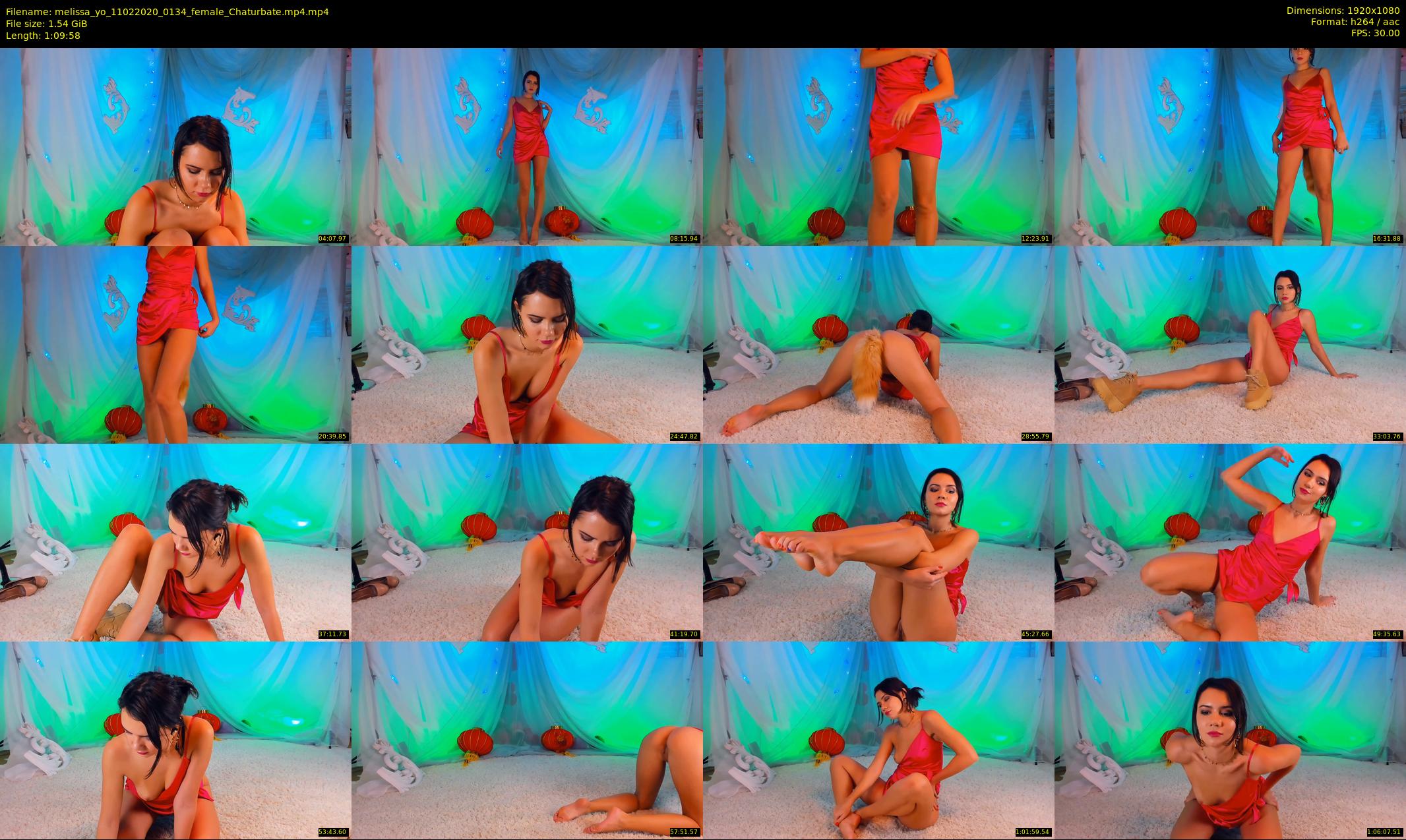 melissa_yo — 70 minute Chaturbate female cam show recording, 1080p, Feb 11, 2020