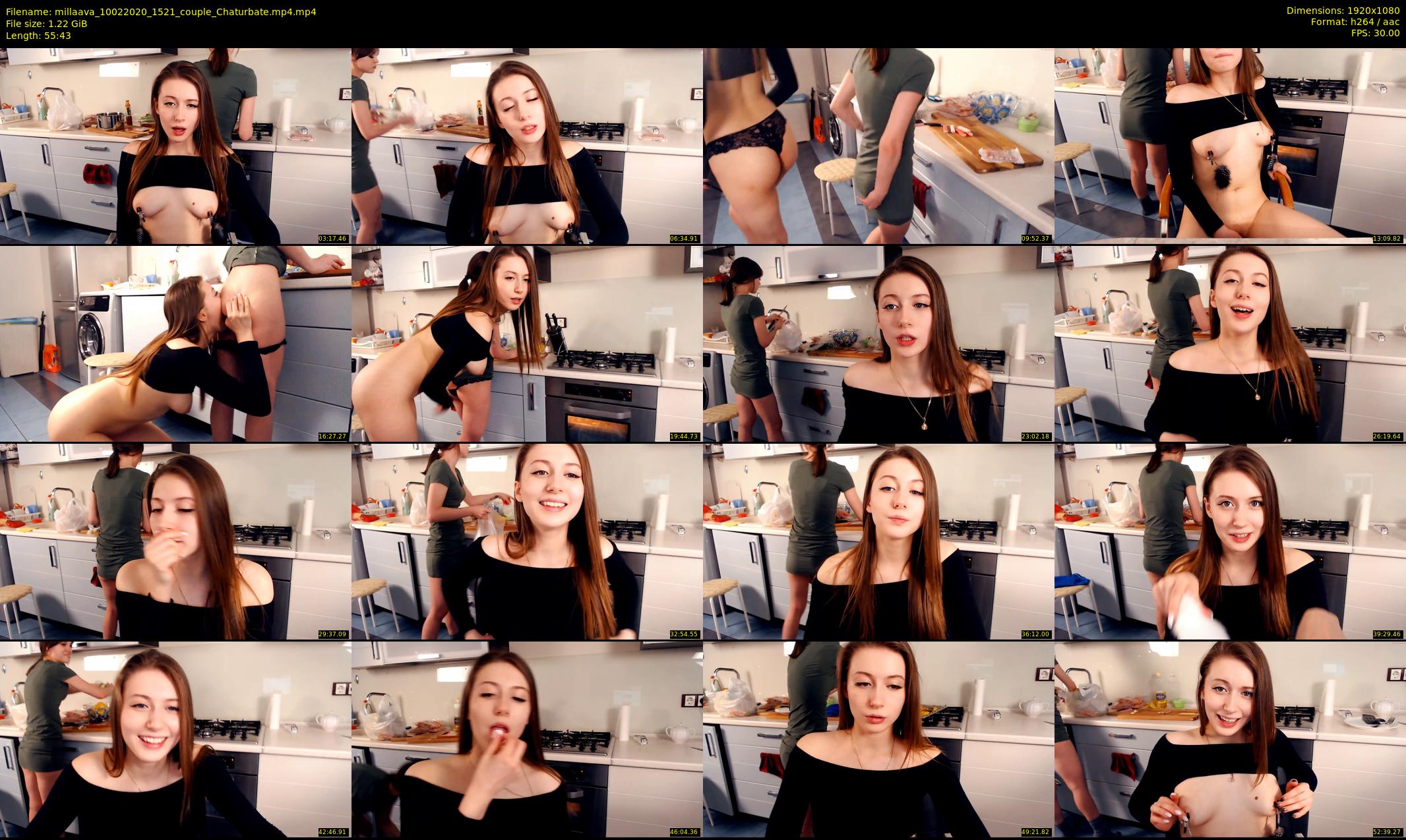 millaava — 56 minute Chaturbate female cam show recording, 1080p, Feb 10, 2020