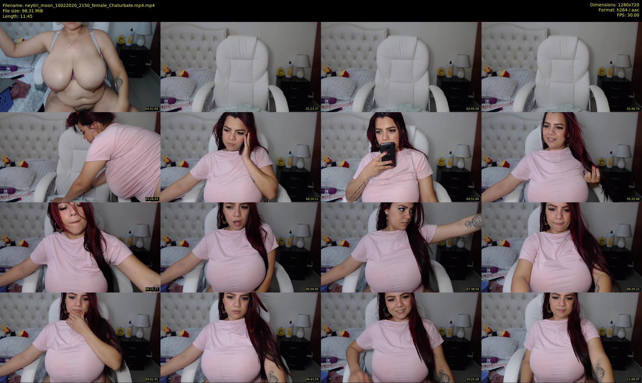 neytiri_moon — 12 minute Chaturbate female cam show recording, 720p, Feb 10, 2020