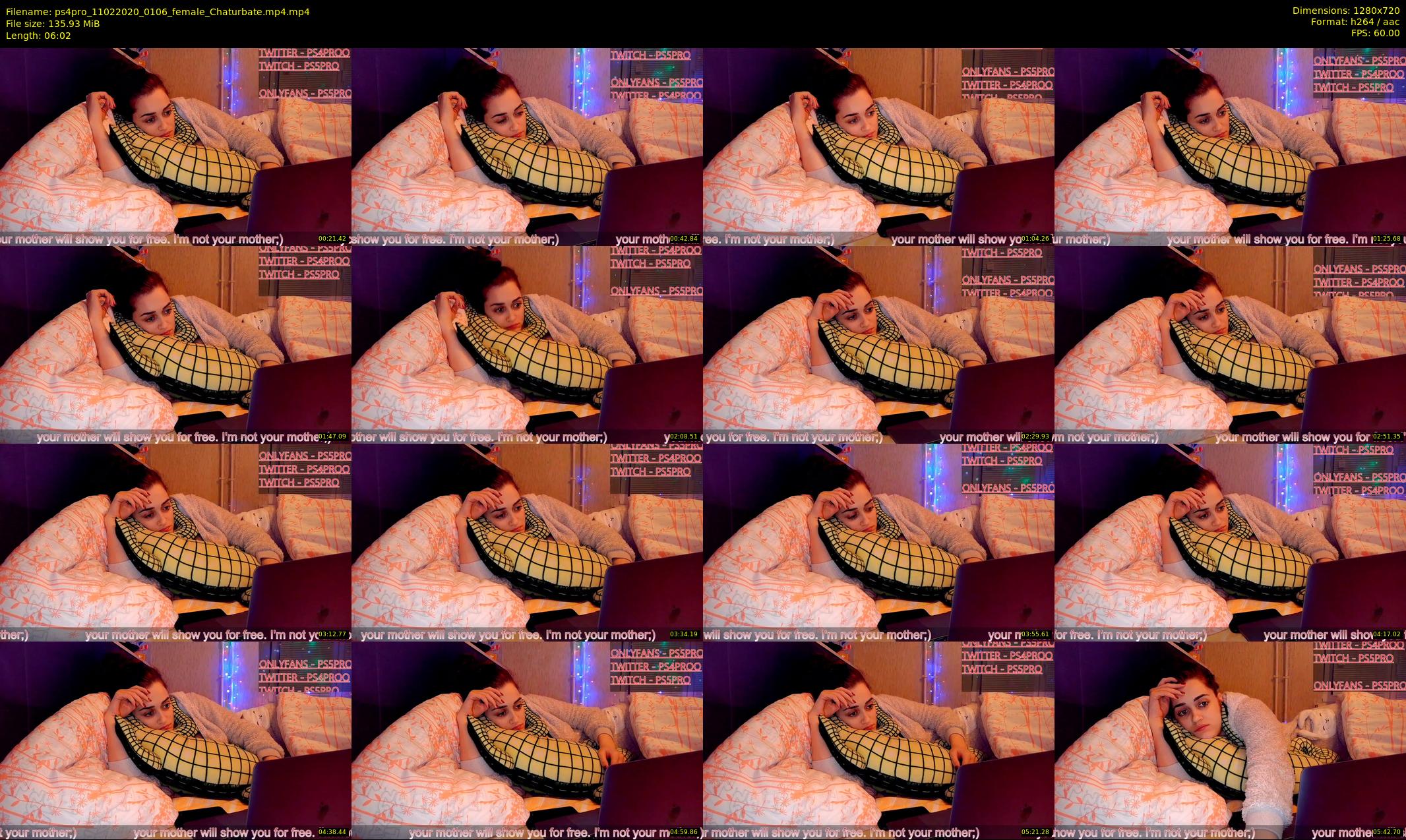 ps4pro — 7 minute Chaturbate female cam show recording, 720p, Feb 11, 2020