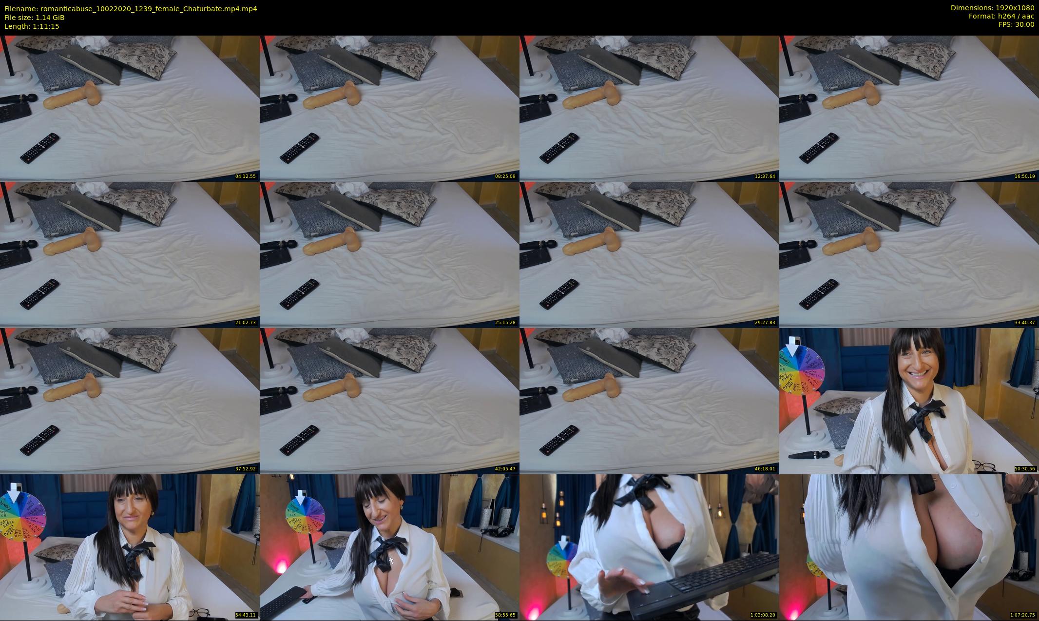 romanticabuse — 72 minute Chaturbate female cam show recording, 1080p, Feb 10, 2020