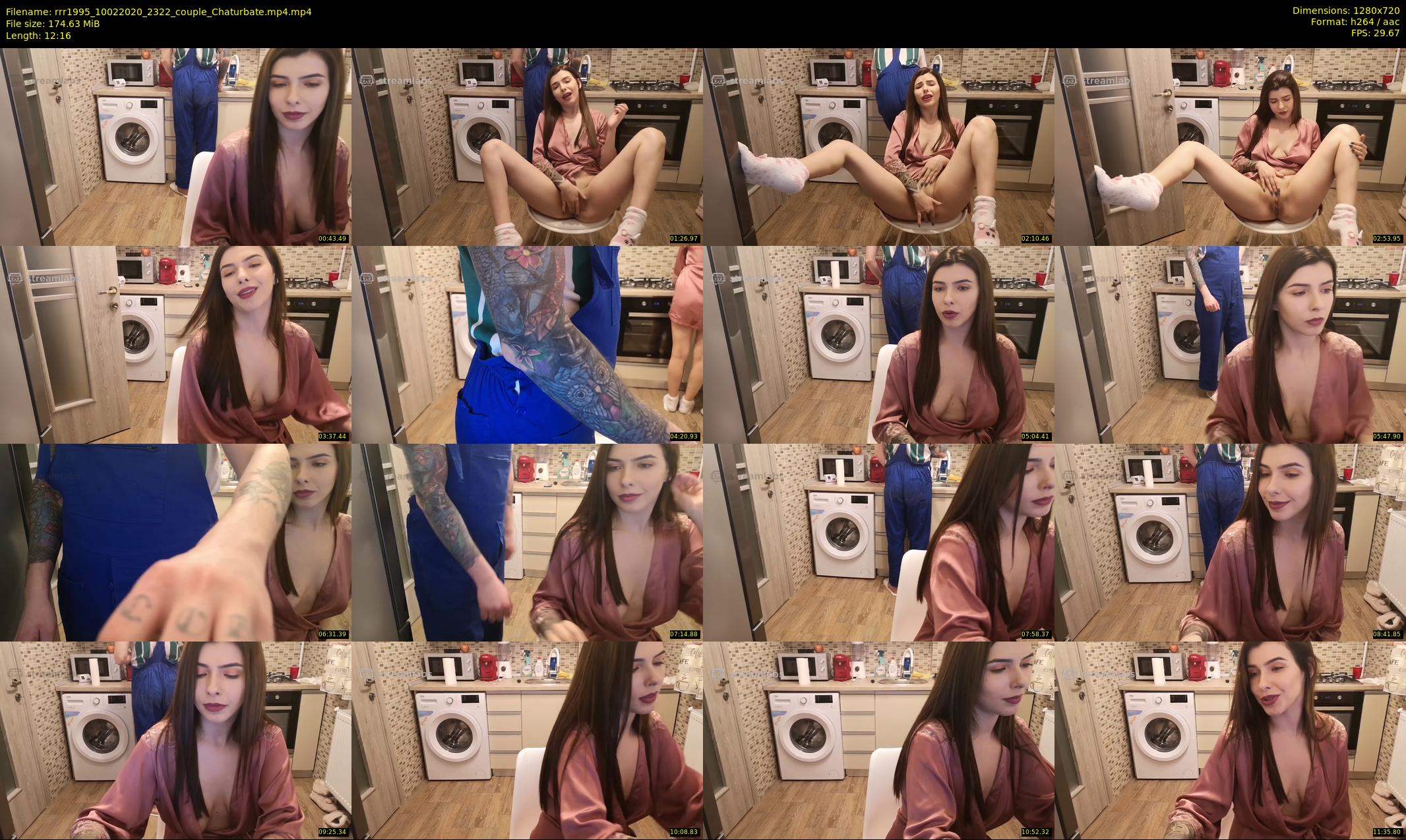 rrr1995 — 13 minute Chaturbate couple cam show recording, 720p, Feb 10, 2020