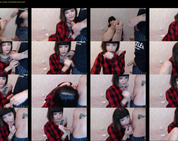 slamlust — 5 minute Chaturbate couple cam show recording, 720p, Feb 10, 2020