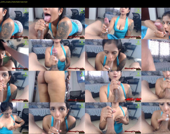 strong1couple — 108 minute Chaturbate couple cam show recording, 720p, Feb 10, 2020