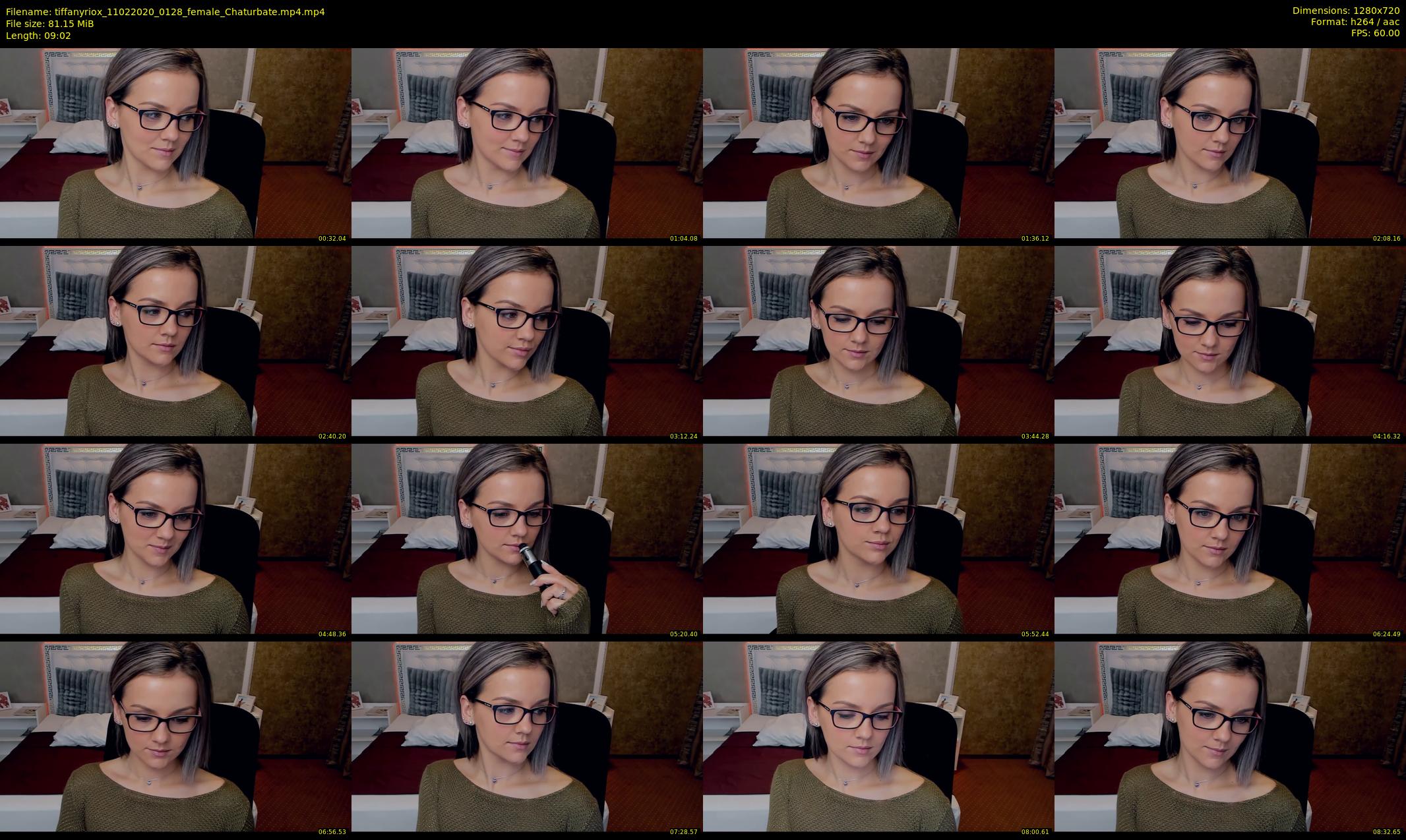 tiffanyriox — 10 minute Chaturbate female cam show recording, 720p, Feb 11, 2020