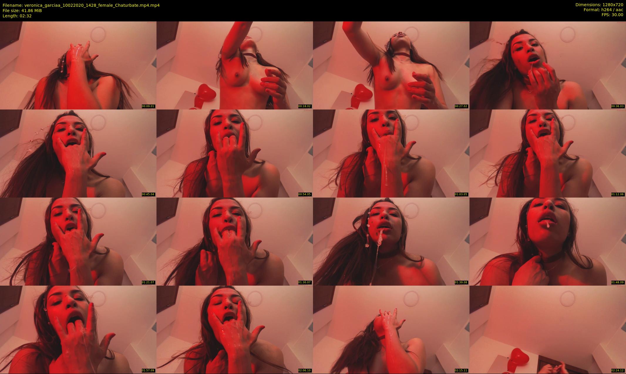 veronica_garciaa — 3 minute Chaturbate female cam show recording, 720p, Feb 10, 2020