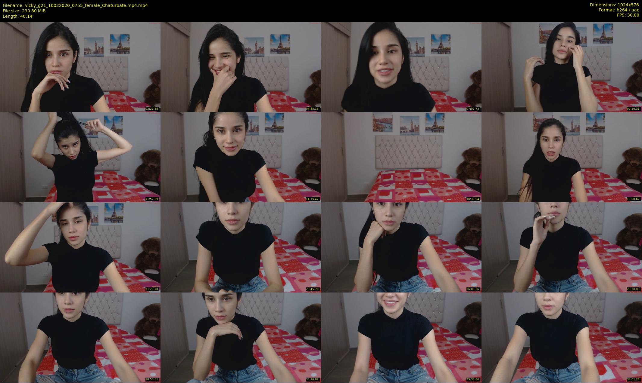 vicky_g21 — 41 minute Chaturbate female cam show recording, 480p, Feb 10, 2020