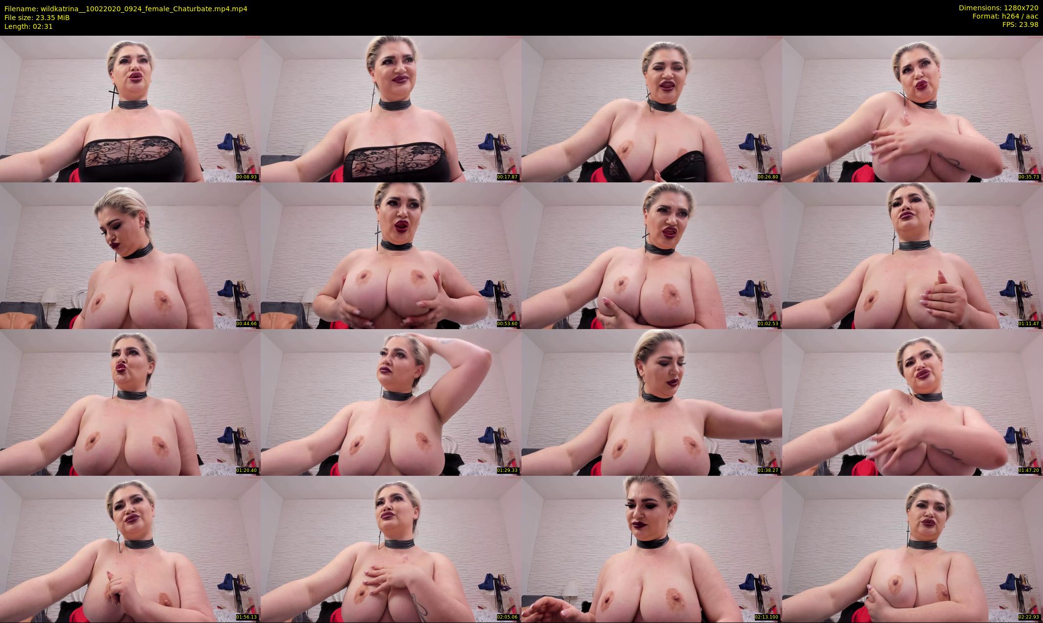 wildkatrina_ — 3 minute Chaturbate female cam show recording, 720p, Feb 10, 2020