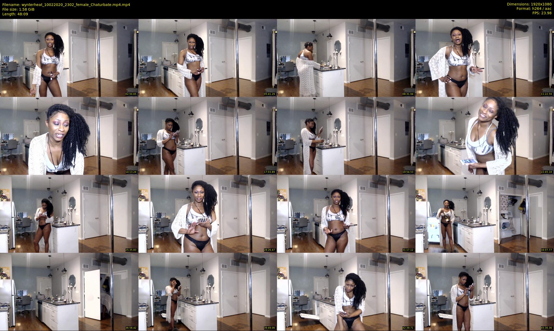 wynterheat — 49 minute Chaturbate female cam show recording, 1080p, Feb 10, 2020