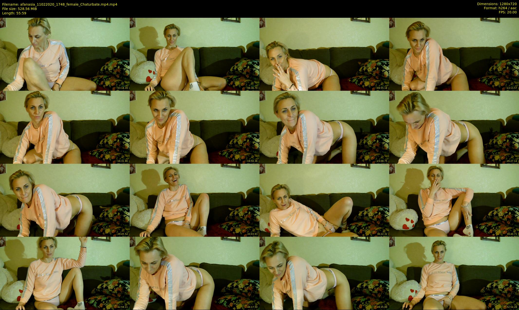 afanasia — 56 minute Chaturbate female cam show recording, 720p, Feb 11, 2020