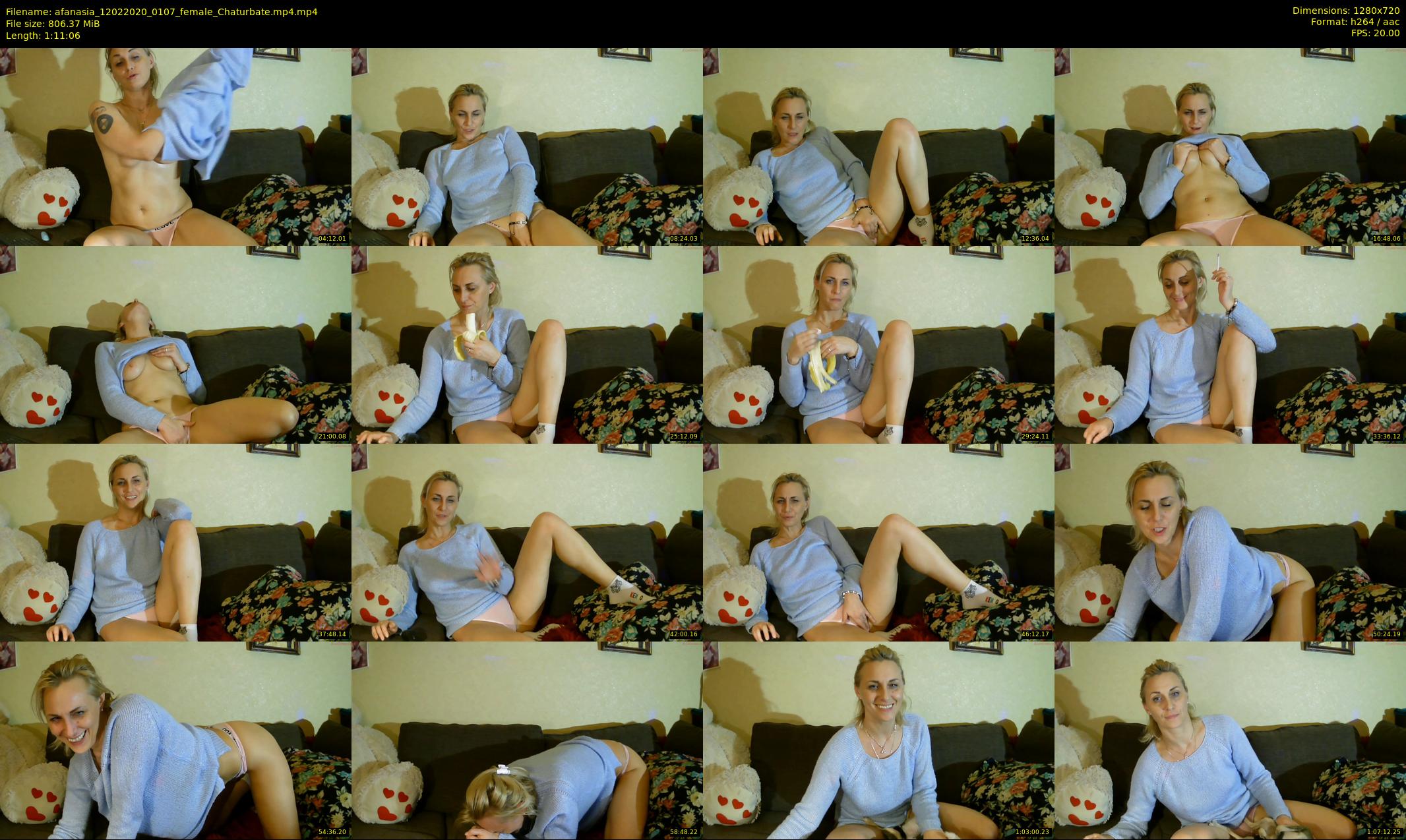afanasia — 72 minute Chaturbate female cam show recording, 720p, Feb 12, 2020