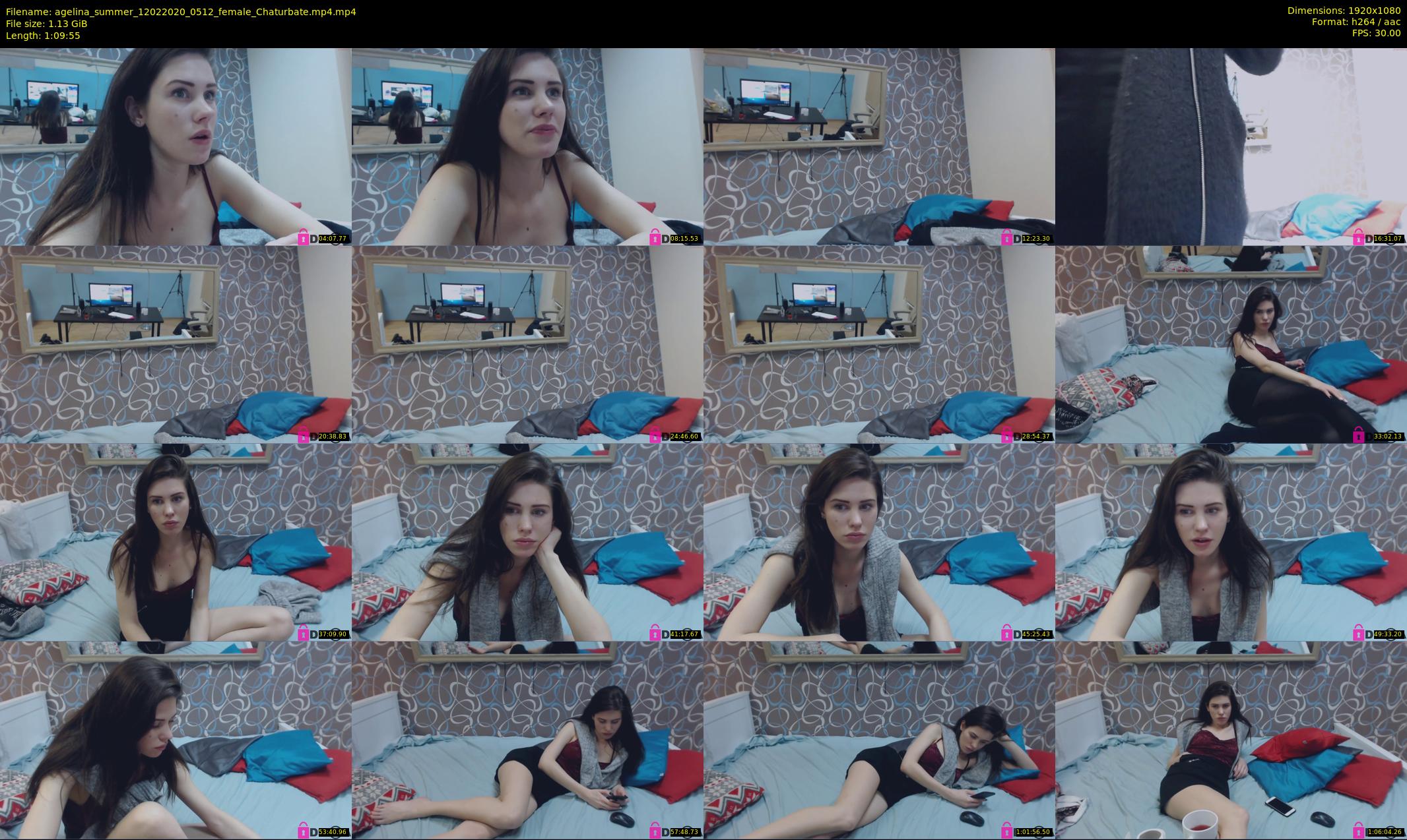 agelina_summer — 70 minute Chaturbate female cam show recording, 1080p, Feb 12, 2020