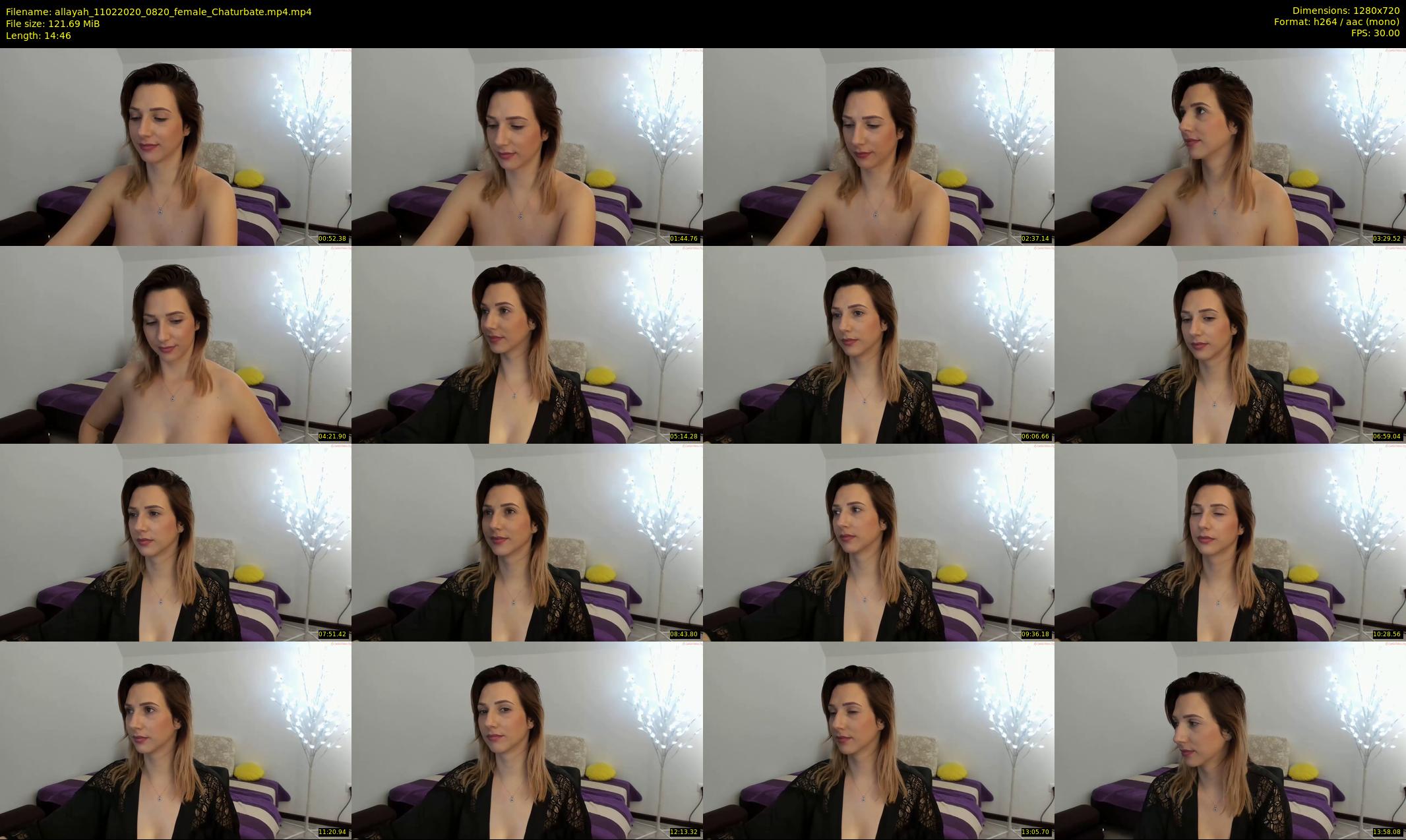 allayah — 15 minute Chaturbate female cam show recording, 720p, Feb 11, 2020