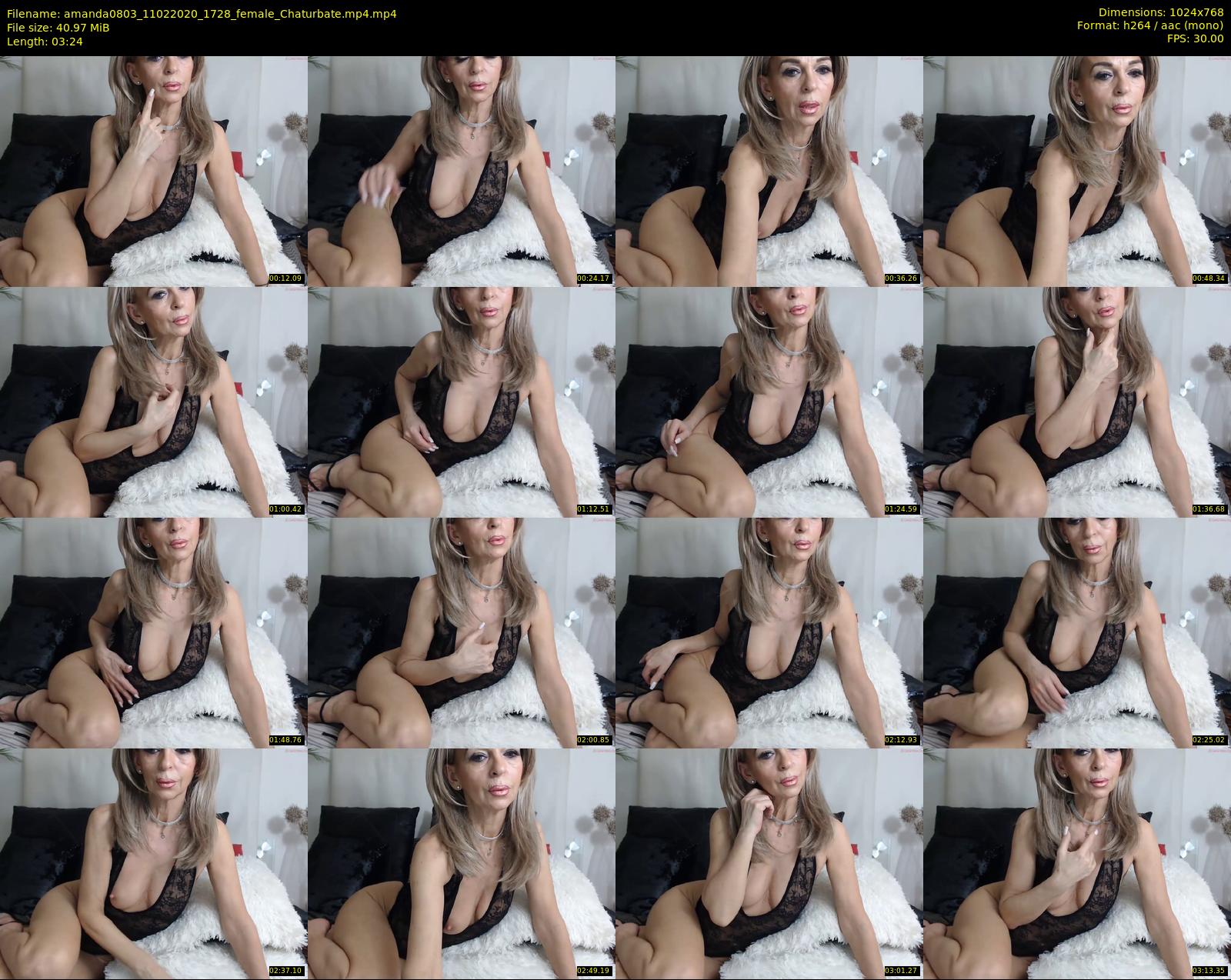 amanda0803 — 4 minute Chaturbate female cam show recording, 720p, Feb 11, 2020